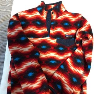 Patagonia snap t synchilla fleece sweater size XS
